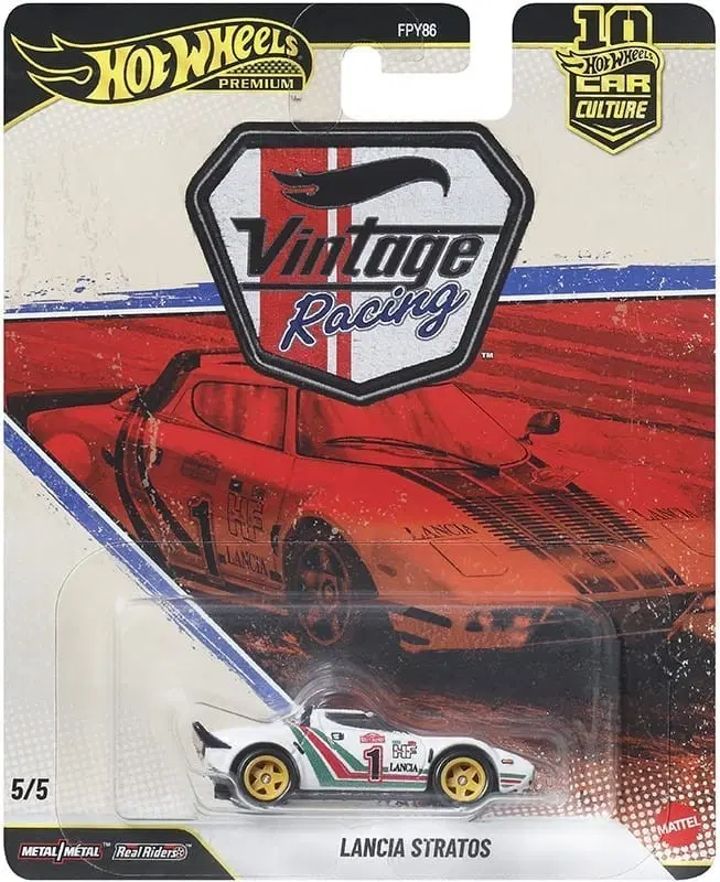 핫휠 프리미엄 빈티지 레이싱 란치아 스트라토스