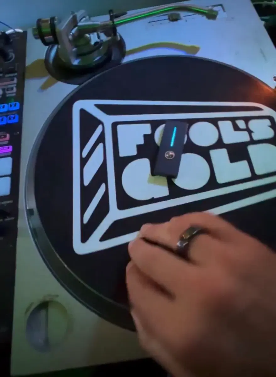 Fool's Gold 레코즈 원형 슬립매트