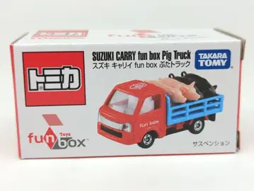 타카라토미 토미카/FUNBOXTOYS 아시아 한정판 스즈키 캐리 FUN BOX 돼지 트럭