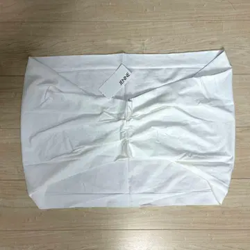 택 포함 새상품 JENNE 제뉴 링 케이프 화이트