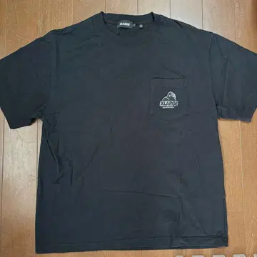 XLARGE 포켓 T셔츠 블랙 L 사이즈
