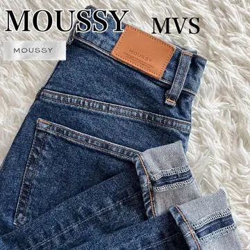 인기 moussy MVS FLARE 플레어 데님 25 y2k 슬림 레그
