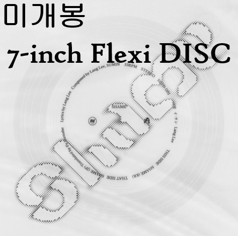 이랑 - SHAME (미개봉, 7" Flexi DISC)