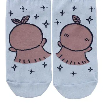 영화 치이카와 (먼작귀) 스니커즈 삭스 히토하와 후타바 블루 22-24cm 양말