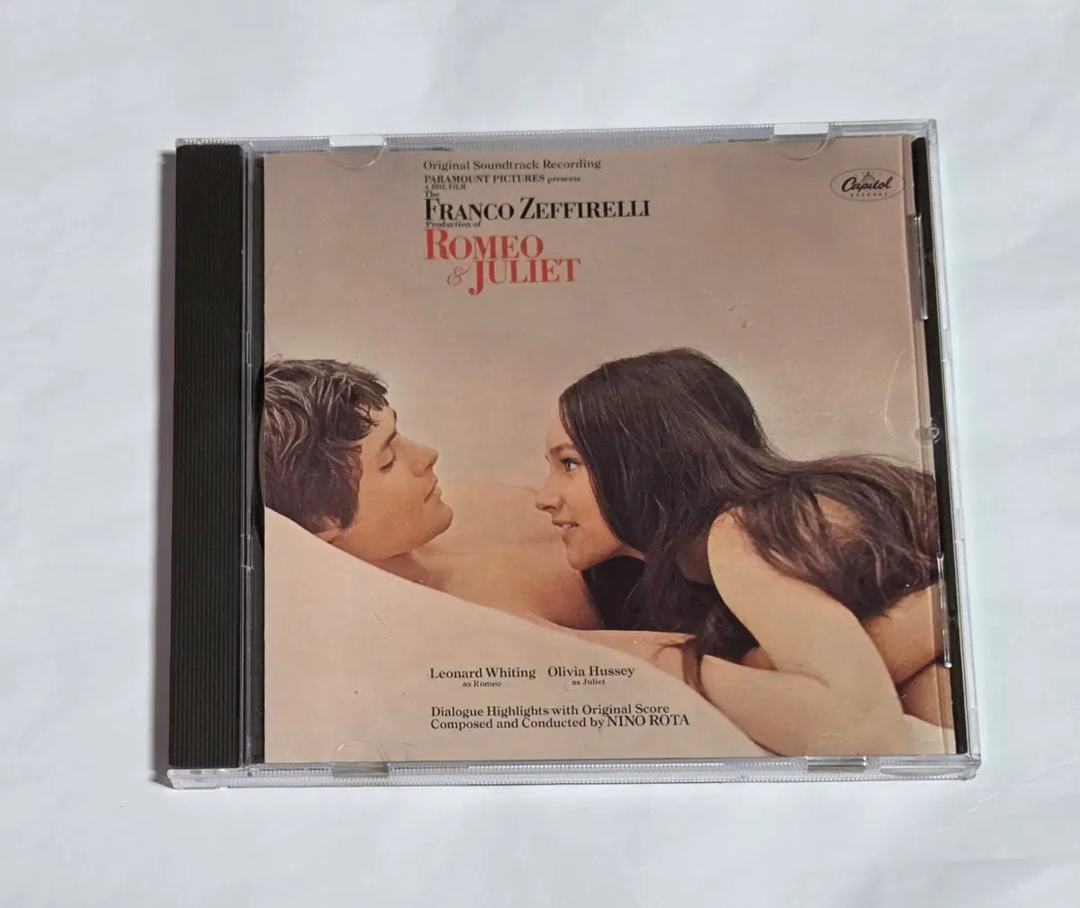 프랑코 제피렐리의 로미오와 줄리엣 OST 다이얼로그 하이라이트 & 스코어 앨범 시디 CD 영화 사운드트랙