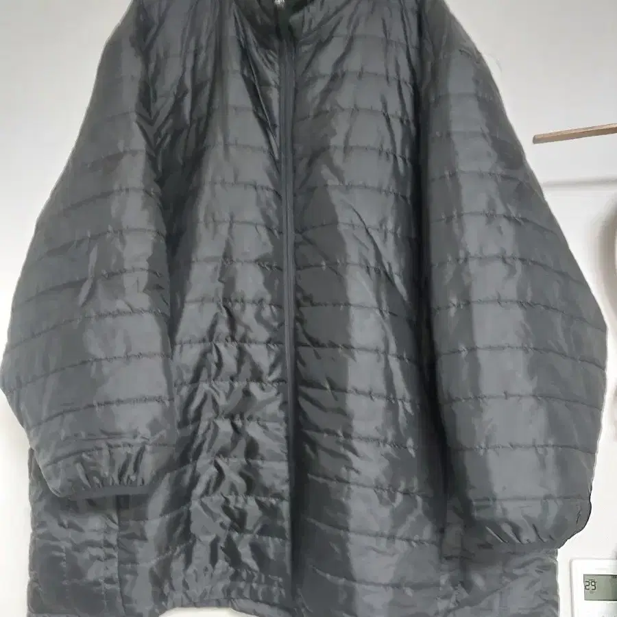 패딩 점퍼 블랙 남성용 4XL