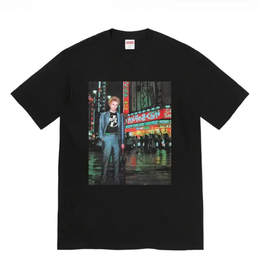 [XL] supreme 슈프림 필 리브 인 도쿄 반팔 티셔츠 블랙