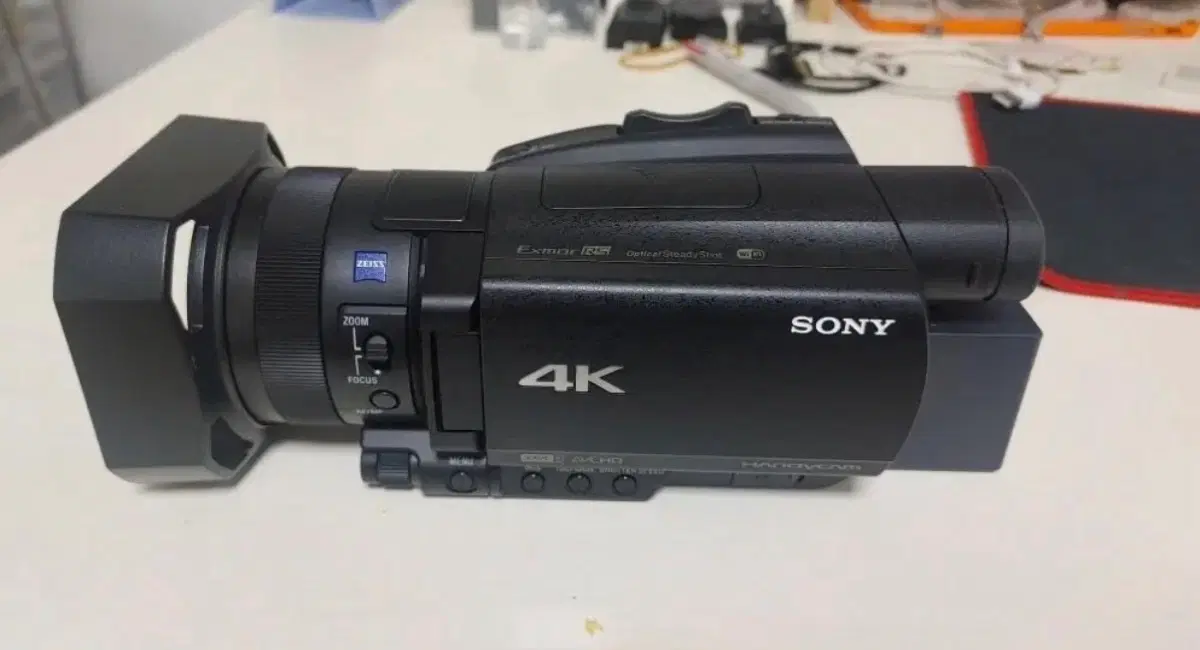 소니 sony ax700 에칠백 캠코더