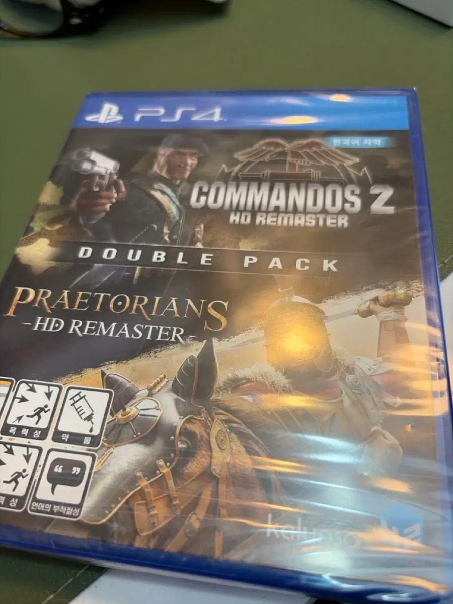 PS4)미개봉)코만도스Z/프라에토리안즈 HD 리마스터 더블팩
