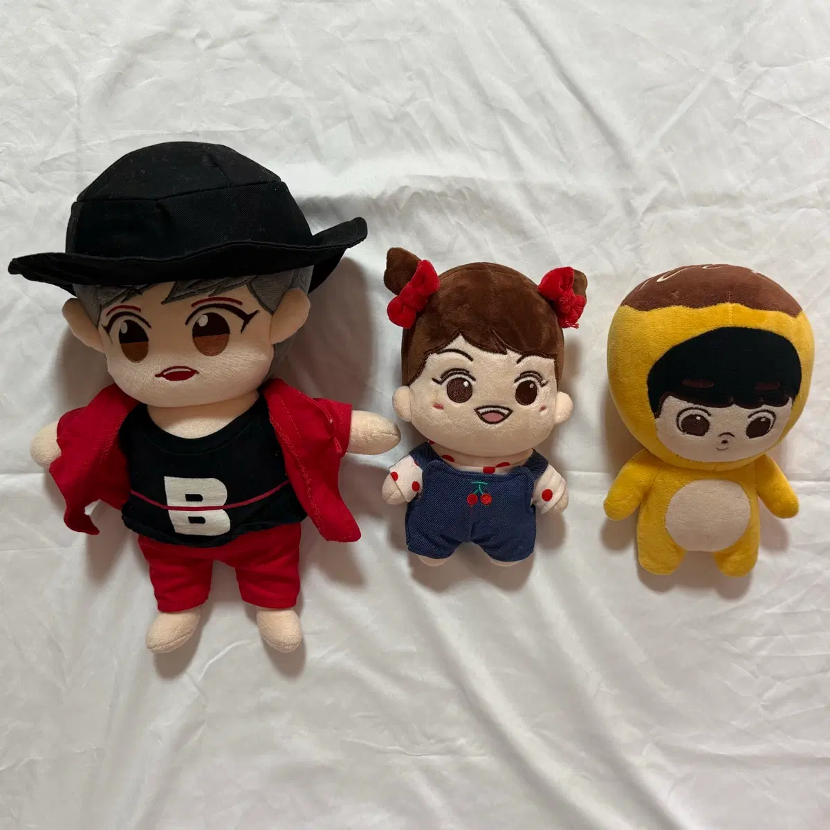 EXO 엑소 찬열 시우민 디오(도도야끼) 인형