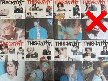 Stray Kids THIS & THAT CD 7장 세트