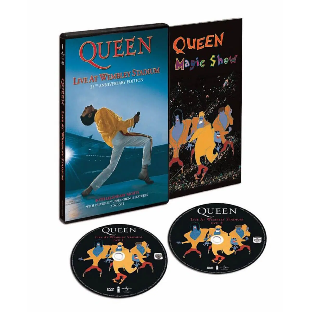퀸 웸블리 스타디움 공연 라이브 DVD 디비디 프레디 머큐리