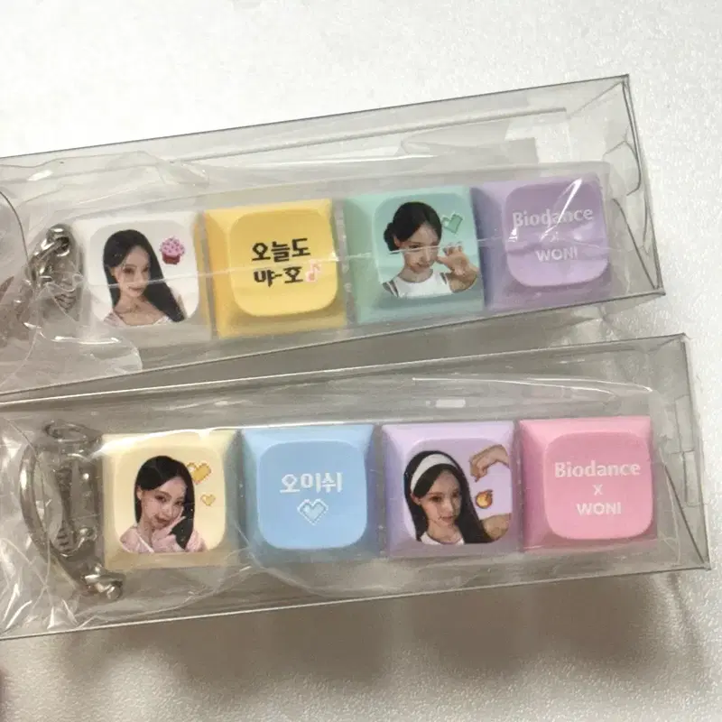 빠른배송 / 리센느 원이 바이오던스 키캡 키링 오이쉬 / 야호 미개봉 새상품 판매합니다!
