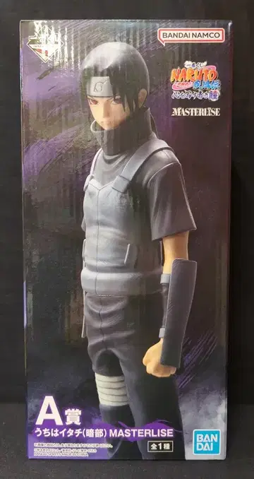 BANDAI SPIRITS 제일복권 NARUTO-나루토- 돌풍전 마음을 비추는 붉은 눈동자 A상 우치하 이타치(암부) MASTERLISE