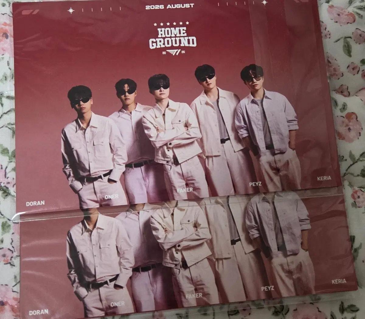 티원 홈그 2일차 엽서 단체+개별