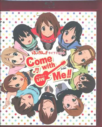 라이브 Blu-ray 케이온!! 라이브 이벤트 Come with Me!! 메모리얼 소책자 첨부