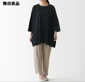 [새상품] 세번수 스무스 니트 튜닉 무인양품