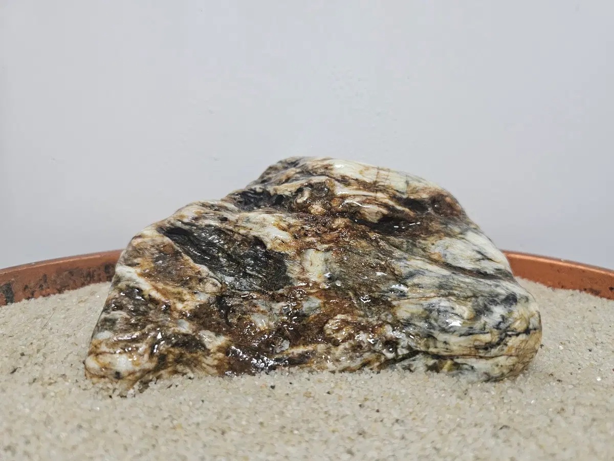 수석 자연석 산경 호피석 크기 15 - 5 -^12