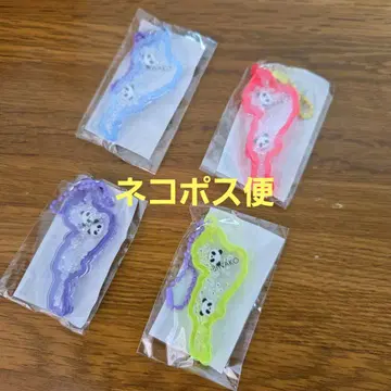 비와코 아크릴 키링 팬더 4개