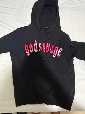 godsavage 후드티 블랙