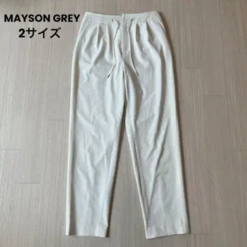 MAYSON GREY 투 턱 테이퍼드 팬츠 슬랙스 2