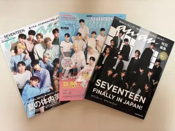 SEVENTEEN anan 잡지 3권 세트 세부치