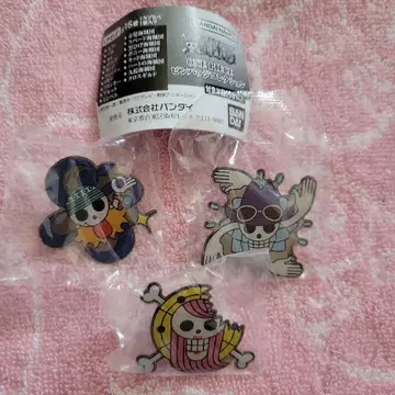 ONE PIECE 핀 배지 컬렉션 3종 세트