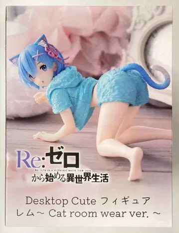 타이토 Desktop Cute 피규어 Re: 제로부터 시작하는 이세계 생활 렘 Cat room wear ver.