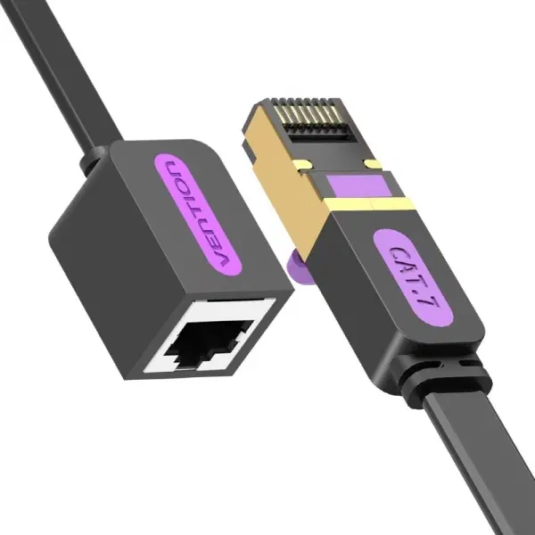 CAT7 FTP M F 연장 랜케이블 플랫형 2m