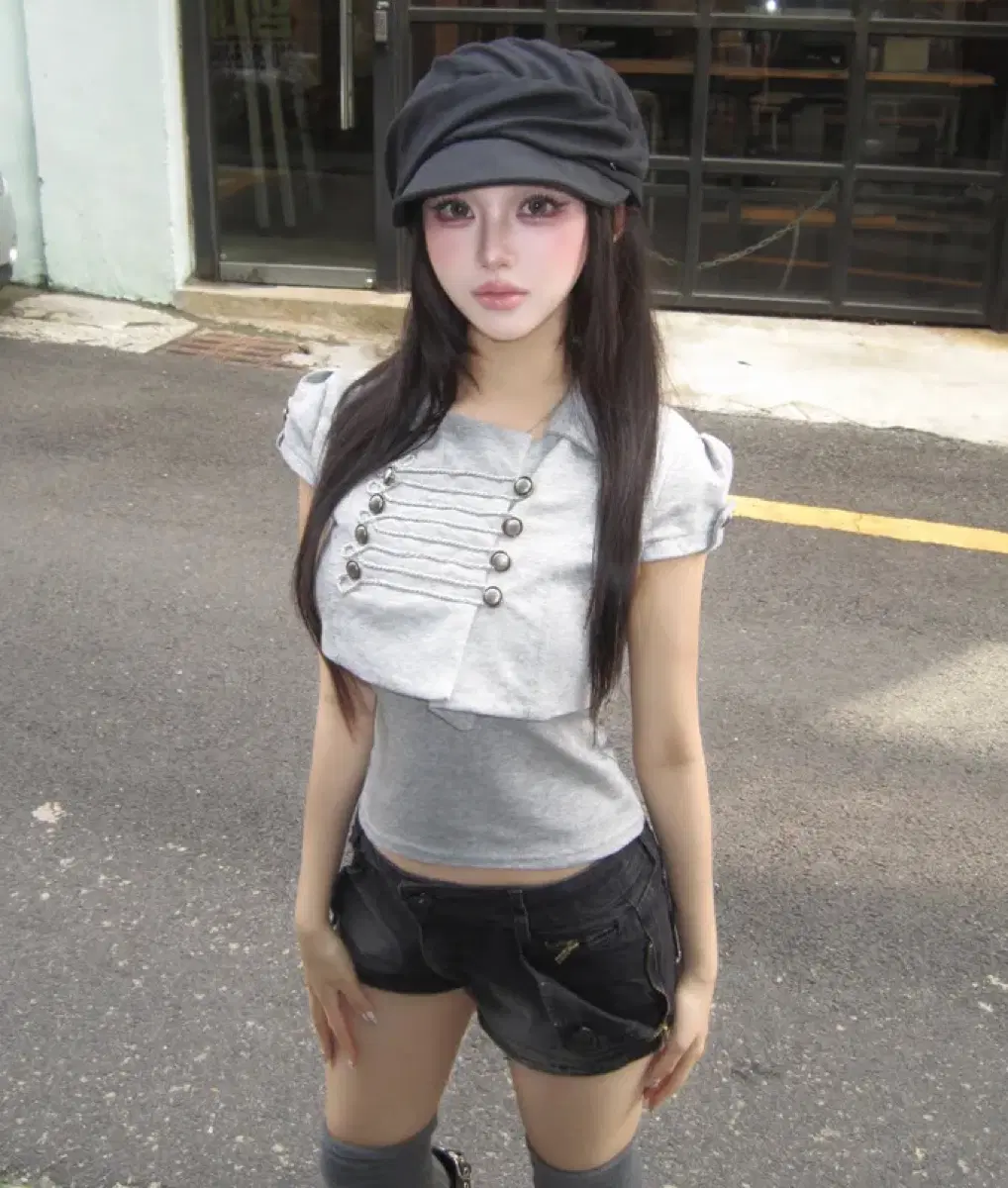 엘루아 나폴레옹 체인 볼레로 레이어드 세트