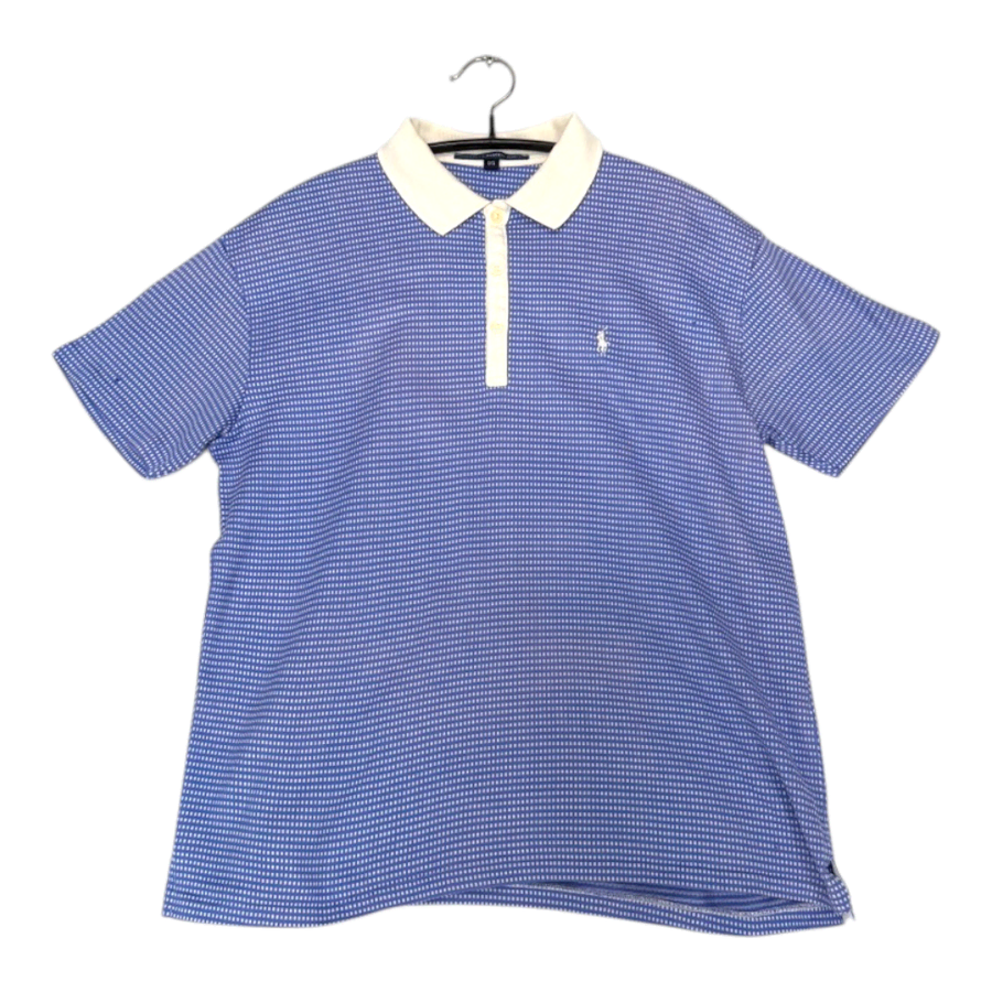 랄프로렌 골프 Ralph lauren golf 블루 패턴 반팔 카라티 95