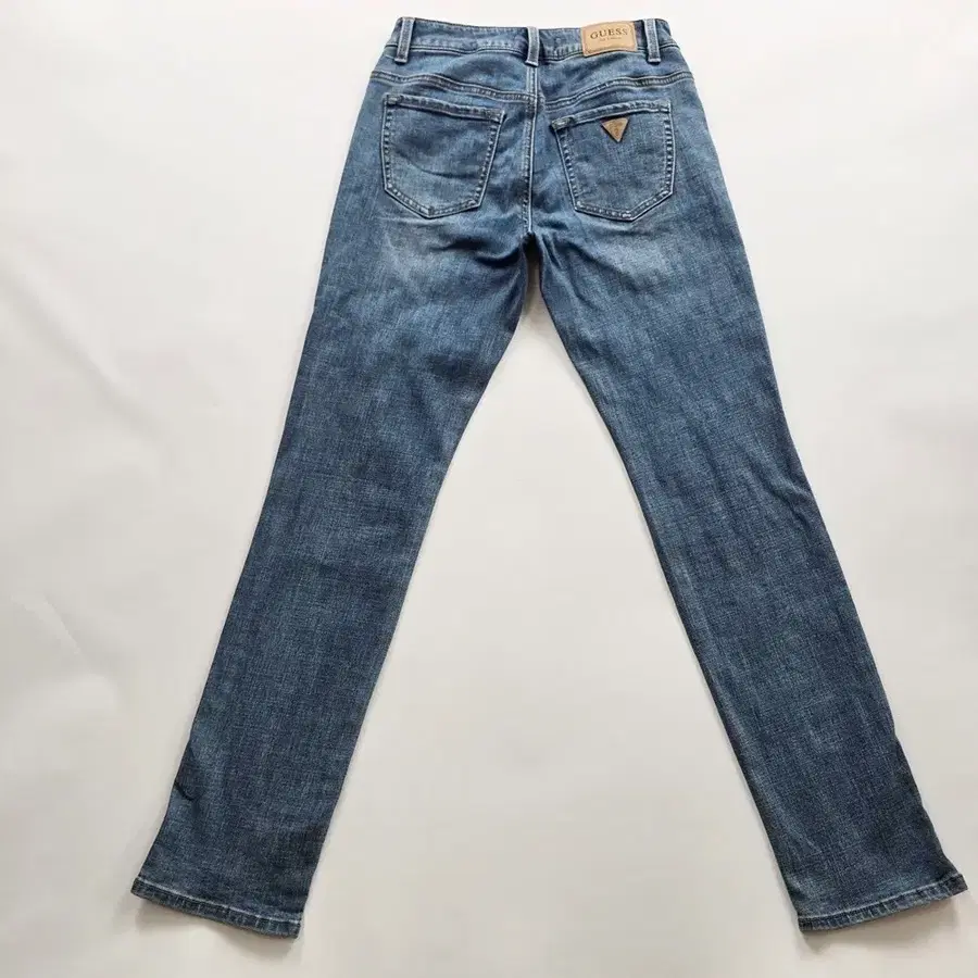 게스 청바지 슬림 캐주얼 스판 데님팬츠 사이즈28 R7006