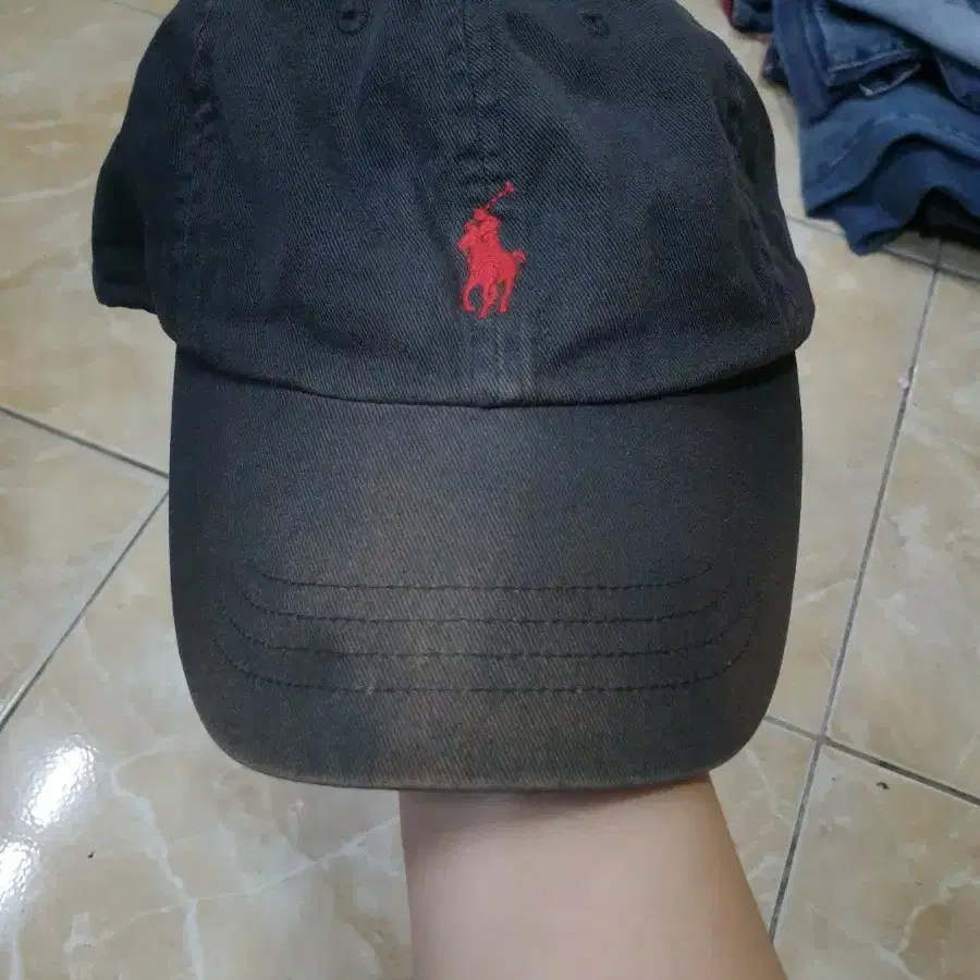 폴로랄프로렌 빈티지 볼캡 상태안좋음