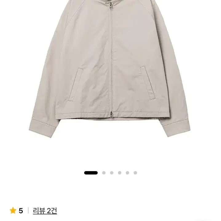스테디에브리웨어 코튼 해링턴 자켓 샌드 베이지