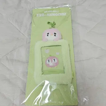 EXO 디오 MUNGCHIZ 포토카드 홀더 키링