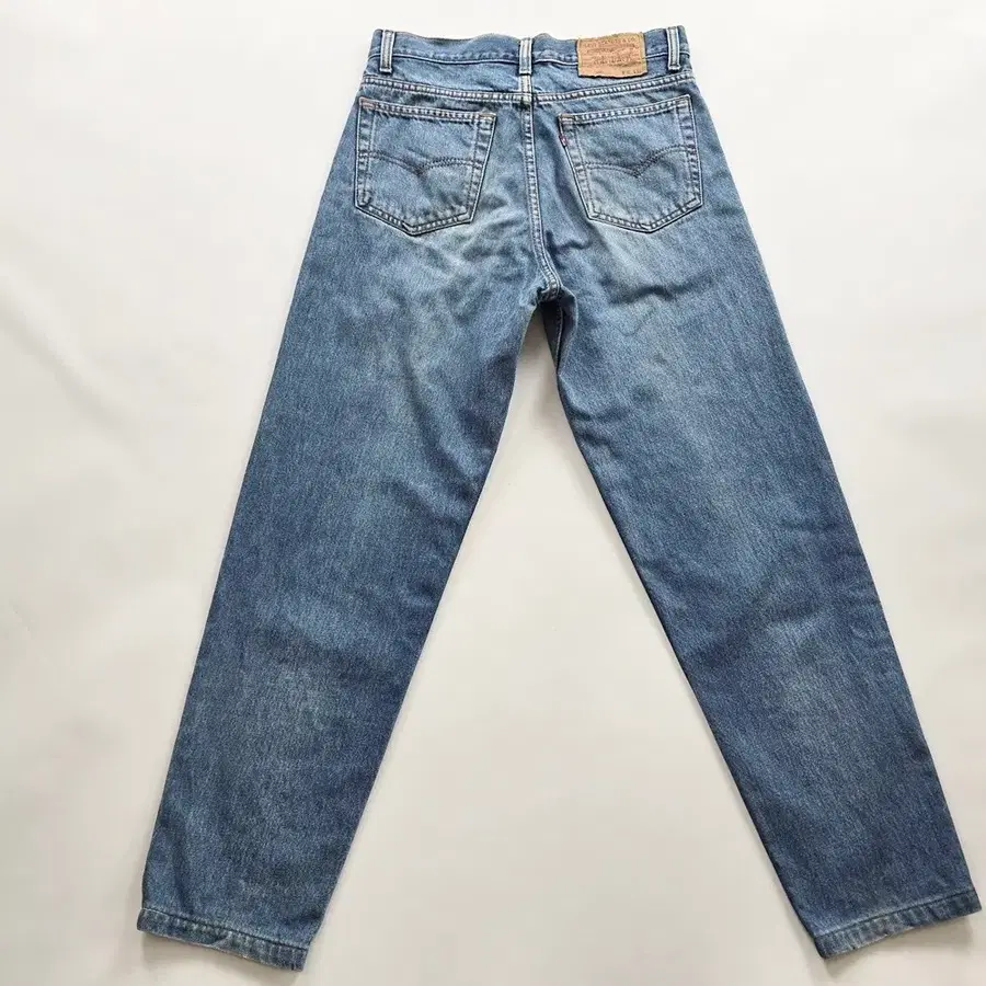 리바이스 550 청바지 테이퍼드 연청 데님 사이즈30 R7007