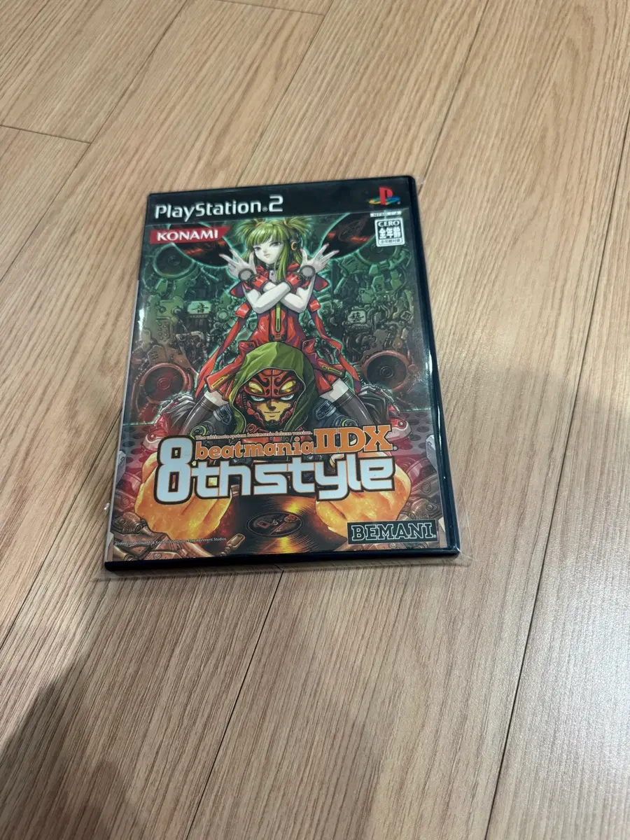 플레이스테이션2 비트매니아 IIDX 8th style 게임 CD