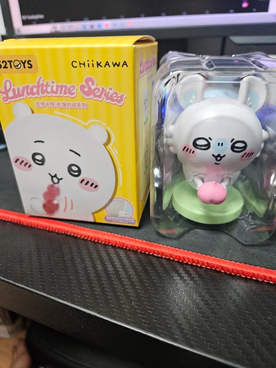 치이카와 런치타임 시리즈 피규어(하늘다람쥐모몽가)