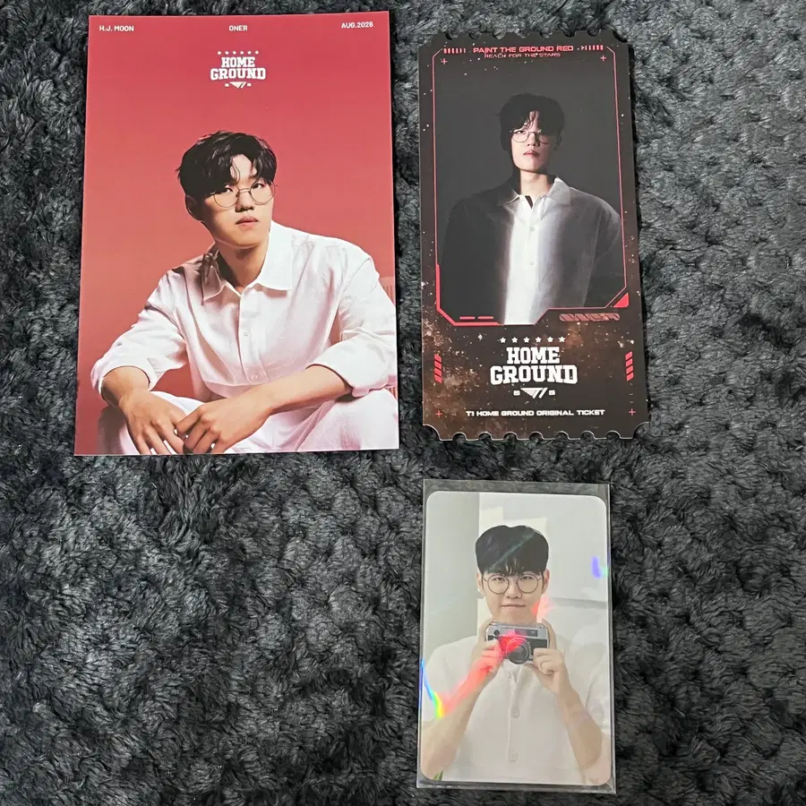 [오너/Oner] T1 티원 홈그라운드 2일차 티켓, 엽서+대웅제약 우루샷 포카