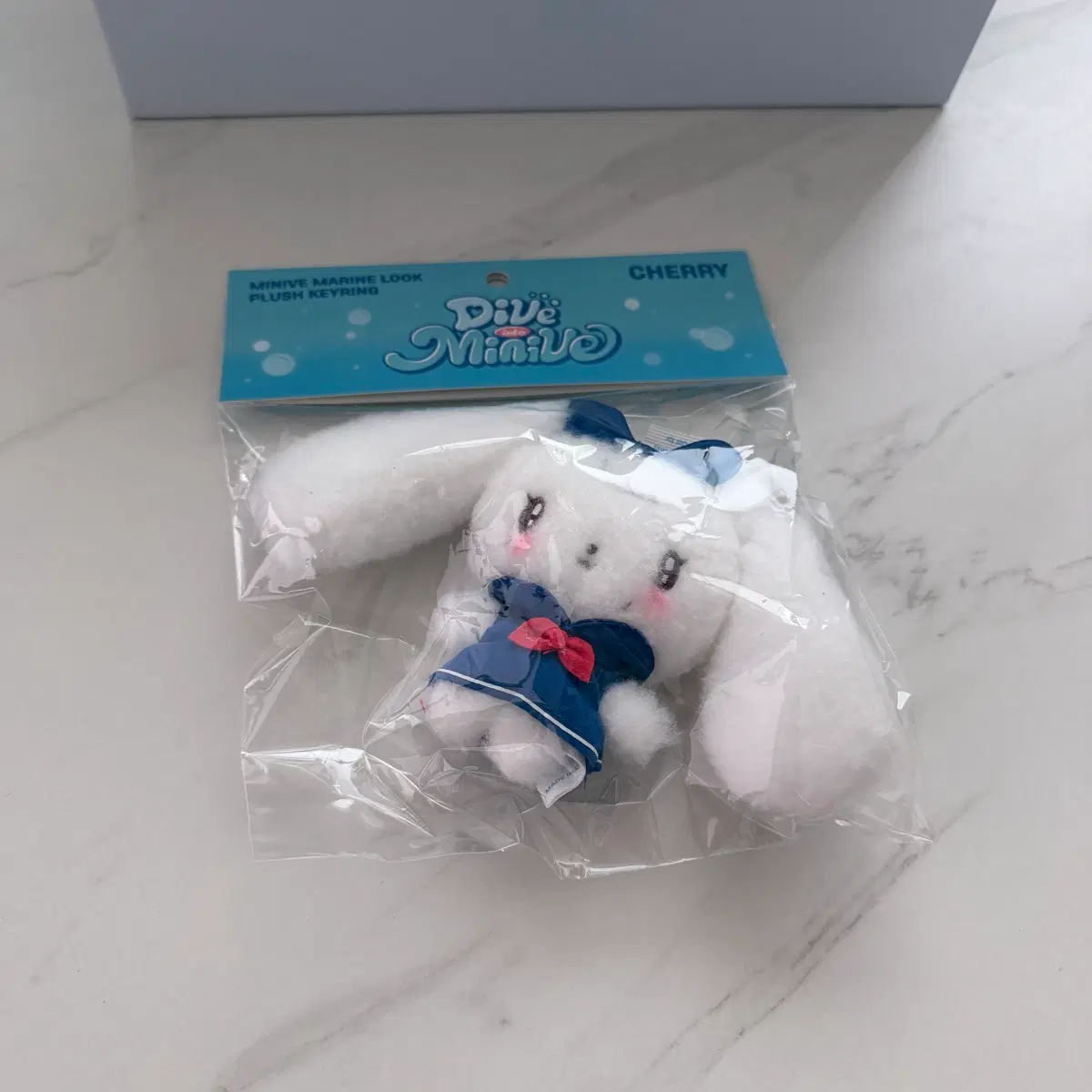 Dive Mini U 마린룩 플러시 키링 체리
