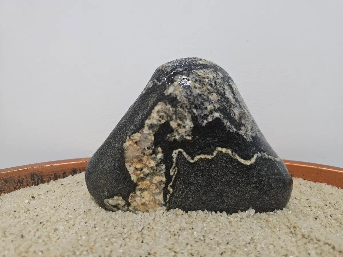 수석 자연석 산경 폭포석 크기 12 - 10 - 6