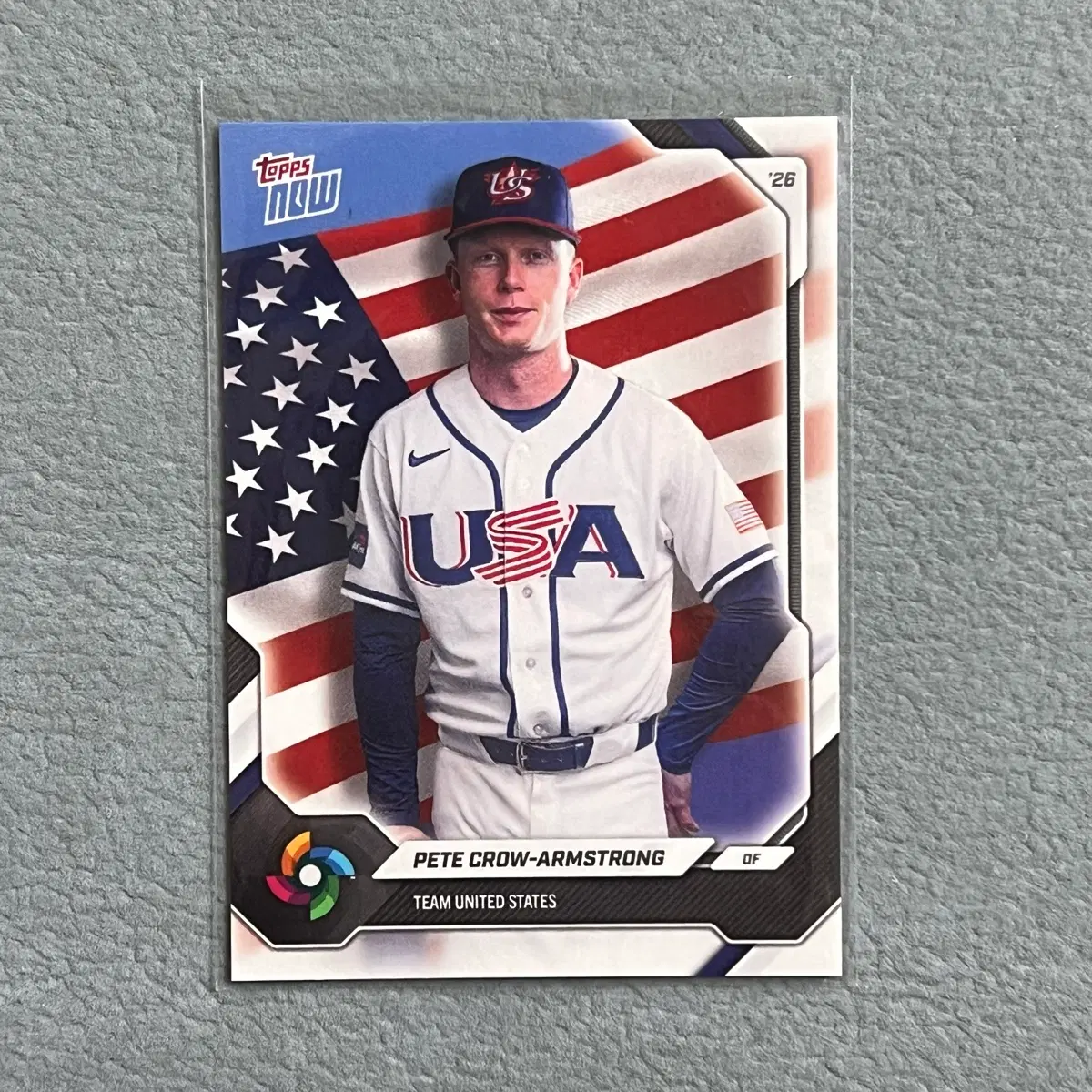 MLB)2026 탑스나우 WBC미국 국대 피트 크로우 암스트롱
