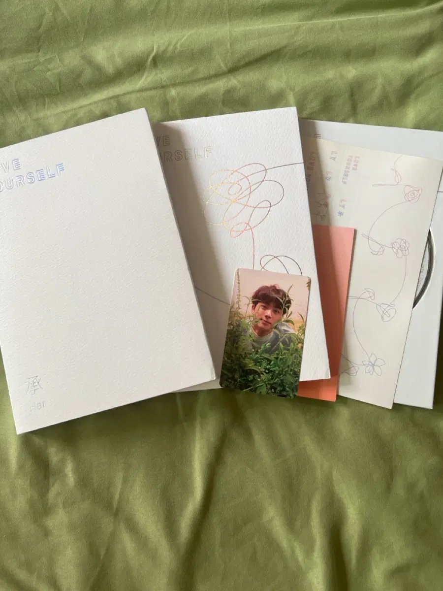 방탄 LOVE YOURSELF 앨범 포카 포함 양도