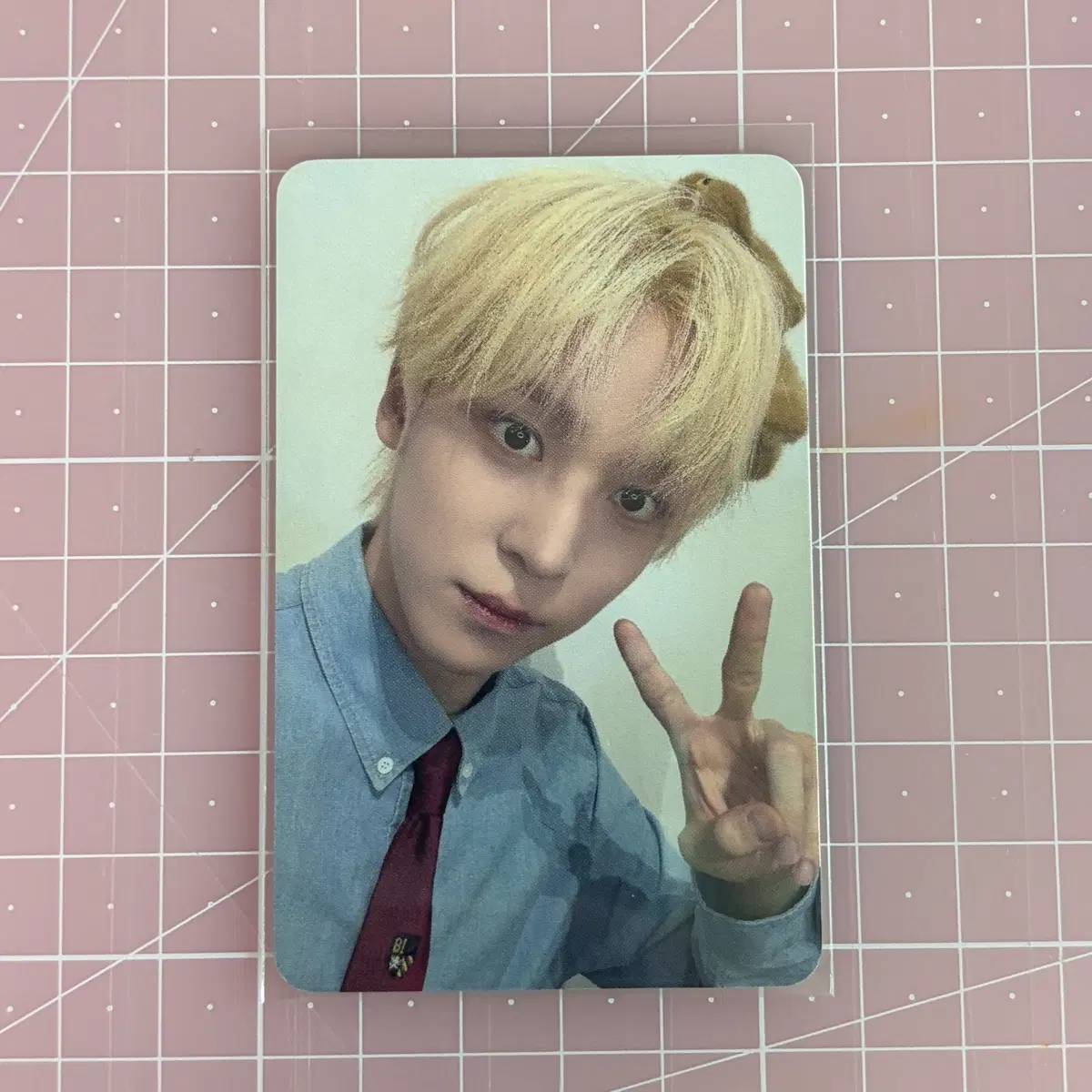 에이티즈 맵달 윤호 포카
