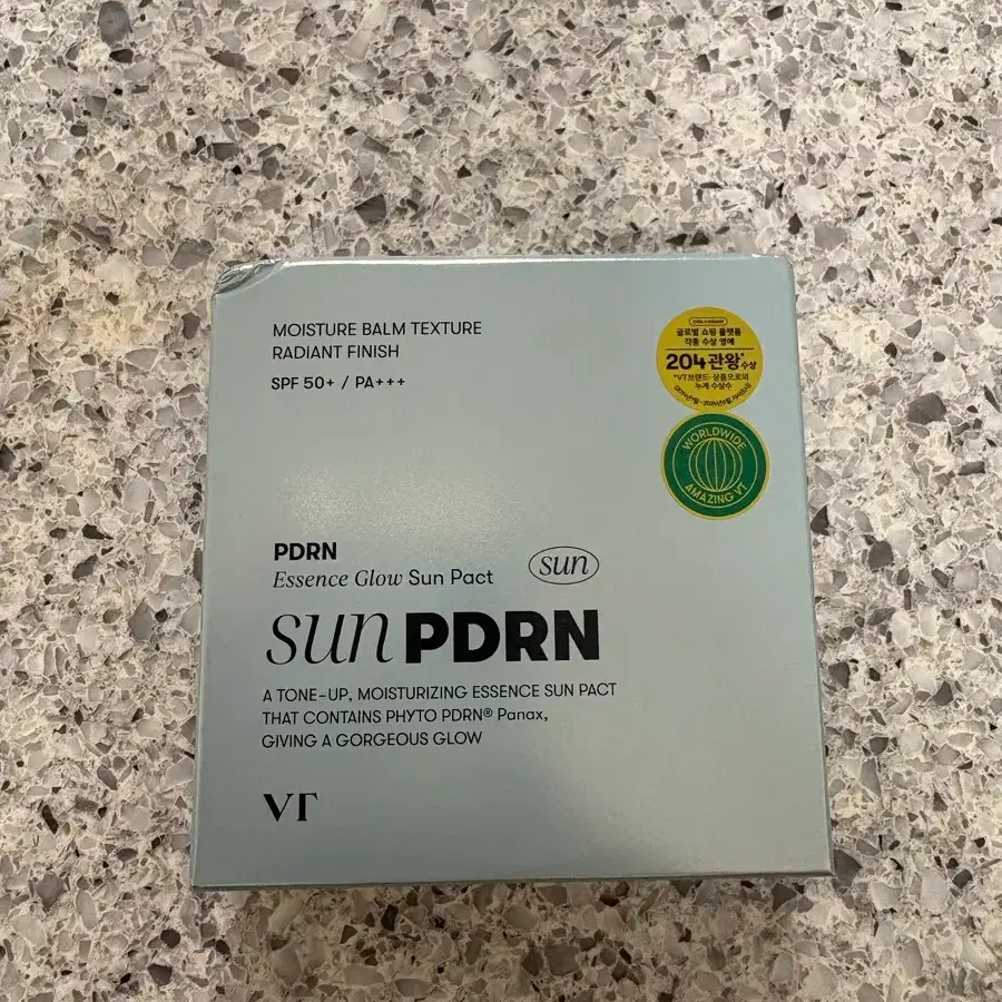 VT PDRN 에센스 글로우 선팩트 새상품