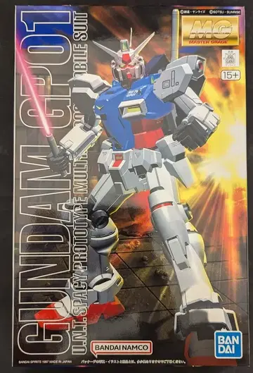 BANDAI SPIRITS MG 1/100 반다이남코판 건담 GP01 시험 제작 1호기 +15 표기