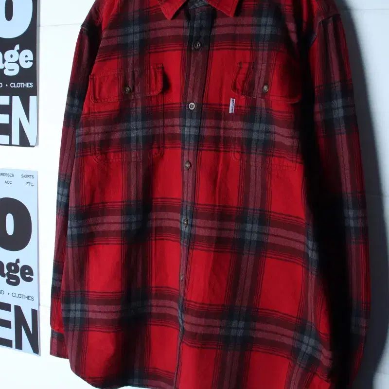 (XL-3XL) 칼하트 셔츠 남방 USA 빅사이즈 타탄체크-H37096