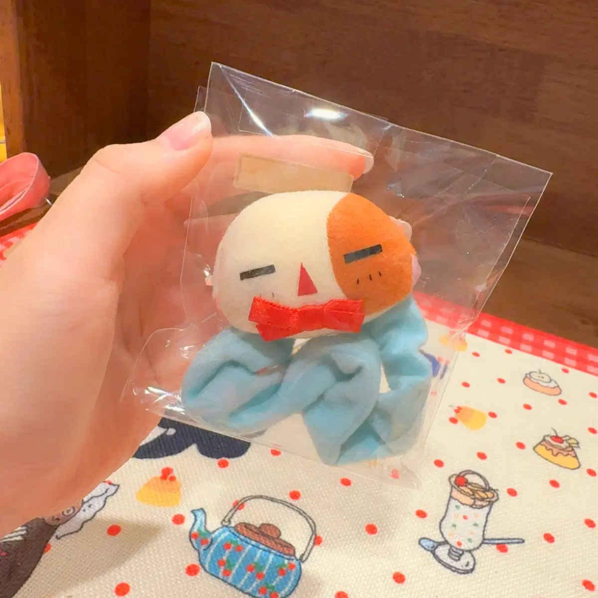 고전 라라의스타일기 나봉이 인형 머리끈