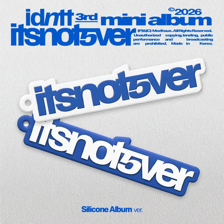 idntt (アイデンティティ) - [itsnotover] (Silicone Album)