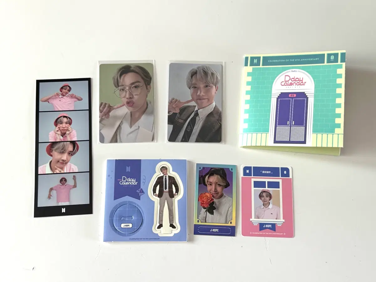 방탄 bts 디데이캘린더 남준 호석 포카 인생네컷